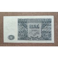 Польша 5 злотых 1946г (распродажа с 1 рубля)