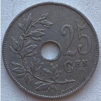 Бельгия 25 сантимов 1929 г. BELGIE