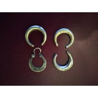 Серьга серебряная. 4шт.