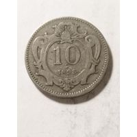 Австрия 10 геллер 1895