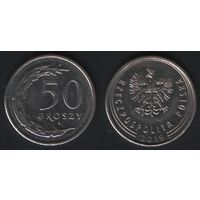 Польша y973 50 грош 2019 год (mw) (обращ) стар.тип не магнит (_alb2