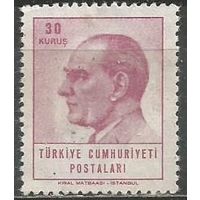 Турция. Кемаль Ататюрк. Первый Президент. 1964г. Mi#1932.