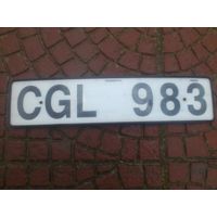 Номер АВТОМОБИЛЬНЫЙ ШВЕЦИЯ