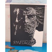 РАФАЭЛЛО ДЖОВАНЬОЛИ. "СПАРТАК". ИСТОРИЧЕСКОЕ ПОВЕСТВОВАНИЕ ИЗ VII ВЕКА РИМСКОЙ ЭРЫ. ХУДОЖНИК САВВА БРОДСКИЙ. БОЛЬШОЙ ФОРМАТ. ОТПЕЧАТАНО В ЛАТВИИ.