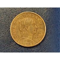 Мексика 5 сентаво 1969