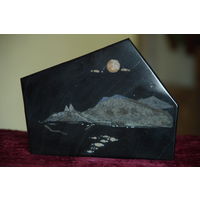 Панно  ( натуральный камень )  13,5 см х 18см