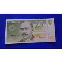 Эстония 25 крон 1992