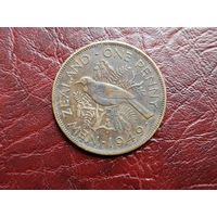 1 пенни Новая Зеландия 1949 г.