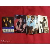 Календарики, СССР,рок,-эстрада