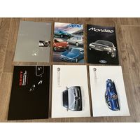 Рекламный проспекты брошюры авто Alfa Romeo Audi seat Ford Mercedes