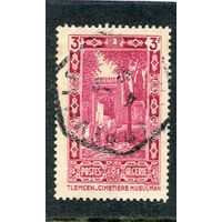 Французский Алжир. Мусульманское кладбище в городе Тлемсен. 3.фр