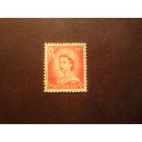 Новая Зеландия 1954 г.Королева Елизавета II./21а/