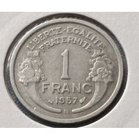 Франция. 1 франк 1957 года. (*).