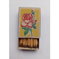 Спичечный коробок. Новый. Со спичками. Чёрный оборот.