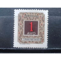 Тимор, колония Португалии. 1952. *Доплатная марка