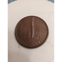 Нидерланды 1 цент 1971