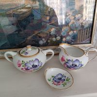 Винтажная сахарница и сливочник Rosenthal.