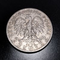 2 злотых 1934. Ядвига. Польша, серебро