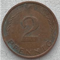 Германия 2 пфеннига 1991 г. A
