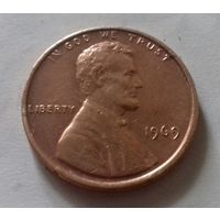 1 цент, США 1969 г.