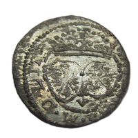 Шеляг литовский 1517 Вильно Сигизмунд III Ваза