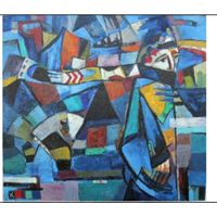 Человек с шарфом