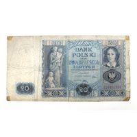 Польша. 20 злотых 1936 года.