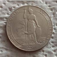 Великобритания 2 шиллинга флорин 1910
