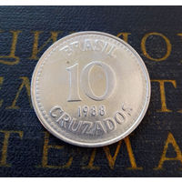 10 крузадо 1988 Бразилия #01
