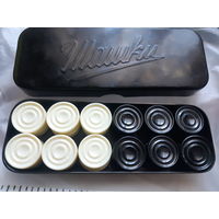 Шашки карболит бакелит СССР