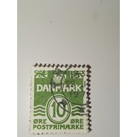 Дания Марка Дания 1950 год Стандартный выпуск