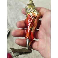 Ёлочная игрушка,рыбка,с рубля