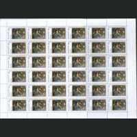 Заг. 6258/59. 1991. Живопись. ЛИСТЫ. ЧиСт.