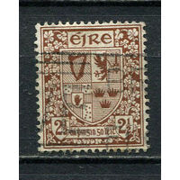 Ирландия - 1940/1967 - Герб 2 1/2Pg - [Mi.75A] - 1 марка. Гашеная.  (Лот 33Gv)-T4P16