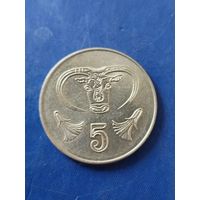 Кипр 5 центов 2004