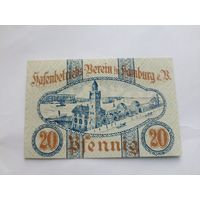 Германия 20 пфенингов 1920г