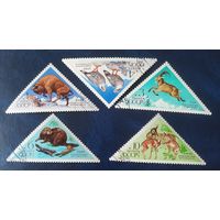 СССР 1973г. заповедники, клей.