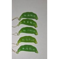 Елочные мини игрушки из московского набора Малютка