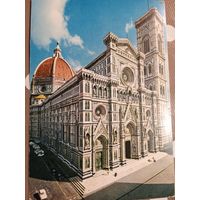 Флоренция. Кафедральный собор и Колокольня церкви Джотто