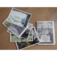 Набор почтовых открыток. Сцены из биографического романа о декабристе Вильгельме Кюхельбекере..