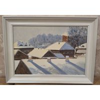 Картина . Новогрудок. ЗИМА. СССР.