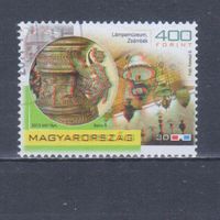 [2411] Венгрия 2013. Культура.Музей ламп. Гашеная марка.