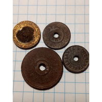 Колёсики. кирасинка. 5 штук.