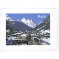 Открытка Австрия. Ландшафт.Горы.Альпы.Курорт Ишгль.