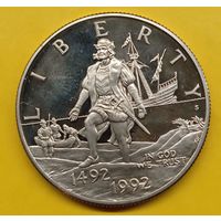 Полдоллара 1992 S. 500 лет путешествию Колумба