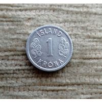 Werty71 Исландия 1 крона 1976 алюминий