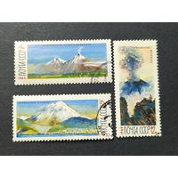 1965 СССР. Действующие вулканы Камчатки. Полная серия