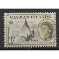 Кайманы острова 1962 ** Лодка, марка из серии (SG 166), Британские колонии