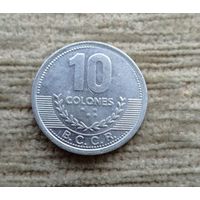 Werty71 Коста Рика 10 колонов 2008