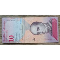 Werty71 Венесуэла 10 боливаров 2018 UNC банкнота